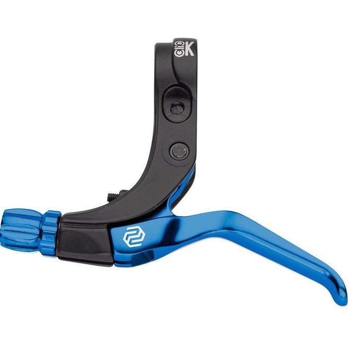 Promax Click V-Point Brake Lever - Long Reach Blue