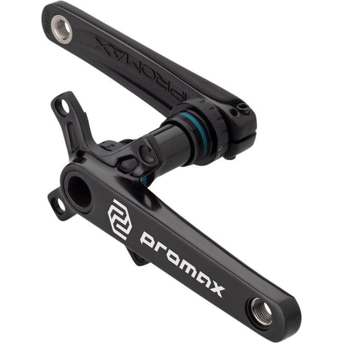 Promax CF-2 Crankset - 160mm 24mm Spindle 2-Piece 68mm English BB Included Black