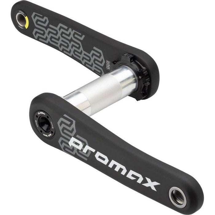 Promax CK-1 Carbon Crankset - 175mm 2-PC Direct Mount SRAM 3-Bolt 30mm Spindle Black