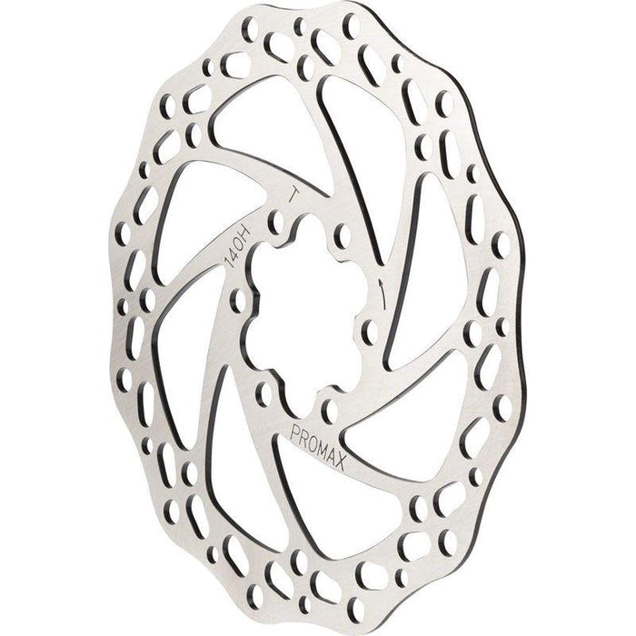 Promax Sport S1 Disc Brake Rotor - 140mm 6-Bolt Silver