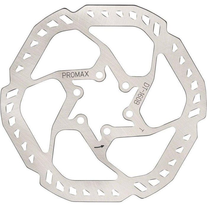 Promax Endurance E1 Disc Brake Rotor - 160mm 6-Bolt Silver