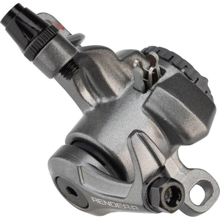 Promax Render R DSK-717 Disc Brake Caliper - Short Pull Road Mechanical Post Mount Gray