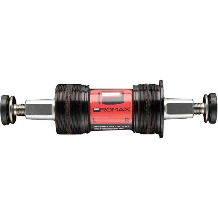 Promax SC-1 Square Taper Chromoly JIS Bottom Bracket 108mm Black