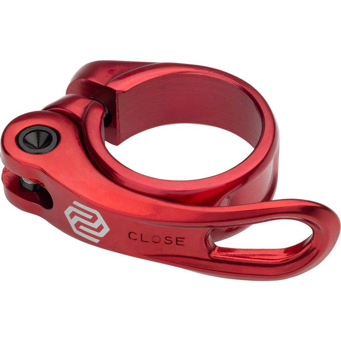 Promax QR-1 Seatpost Clamp - 34.9mm QR Red