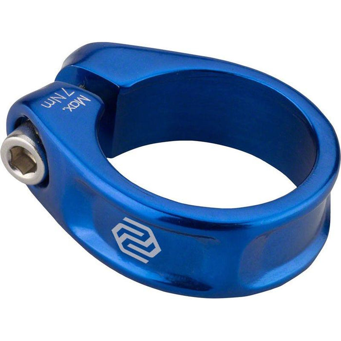 Promax FC-1 Seatpost Clamp - 31.8mm Bolt-On Blue
