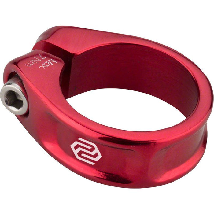 Promax FC-1 Seatpost Clamp - 31.8mm Bolt-On Red