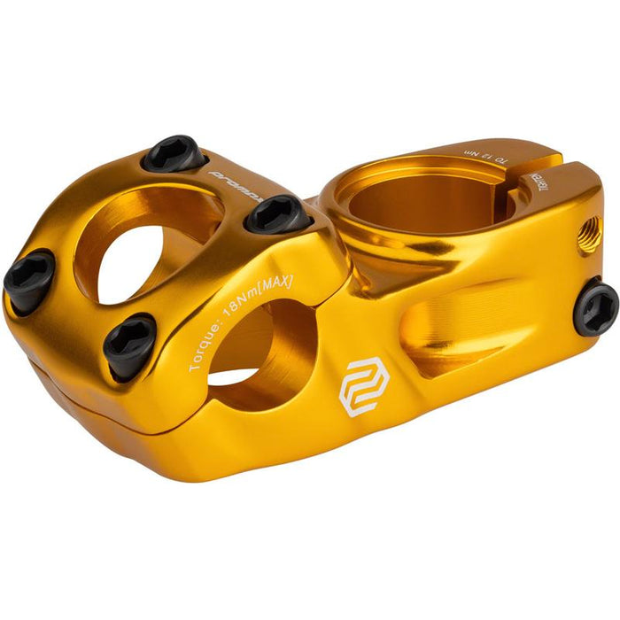Promax Impact BMX Stem - 48mm Top Load Gold