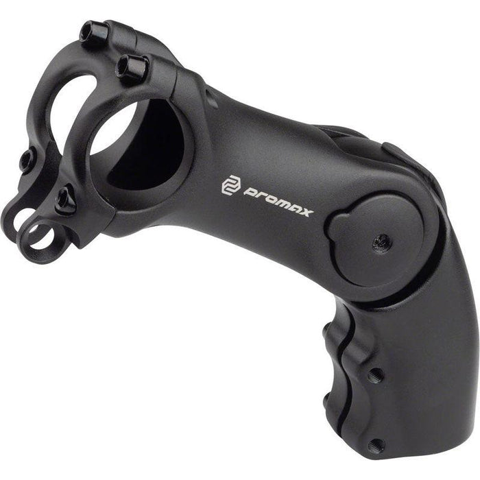 Promax MA-504L 31.8mm Length 100mm Adjustable Threadless w/Light Mount Black