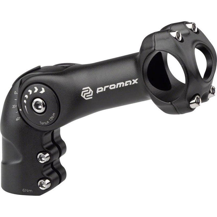 Promax MA-595 31.8mm Length 110mm Adjustable Threadless Stem Black