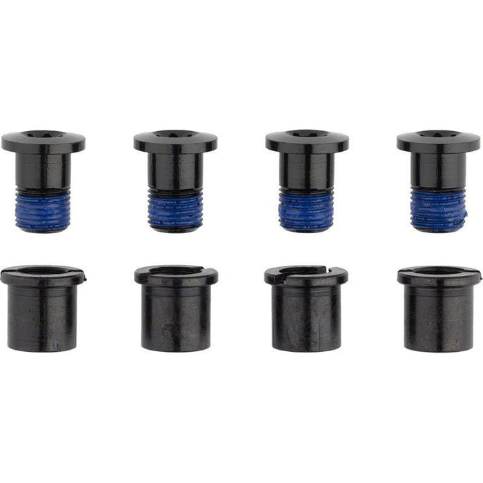 RaceFace Chainring Bolt Pack Set of 4 12.5mm Bolt/Nut Black