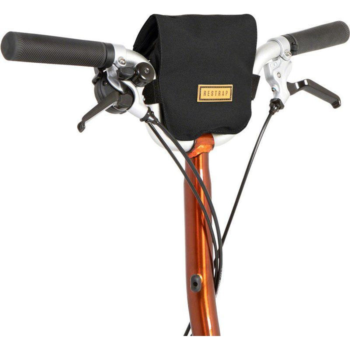 Restrap City 1.2L Black Bicycle Handlebar Bags