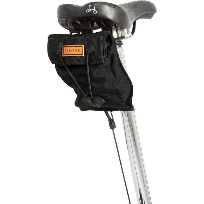 Restrap City Small 1.2L Black Bicycle Seat Bags