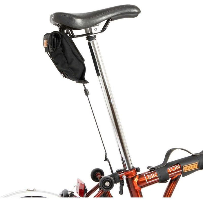 Restrap City Small 1.2L Black Bicycle Seat Bags