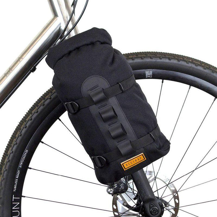 Restrap Fork Bag Black Bicycle Top Tube Bags