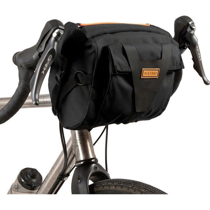 Restrap Bar Pack Black Bicycle Handlebar Bags