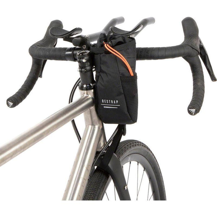 Restrap Race Stem 1.1L Black Bicycle Handlebar Bags