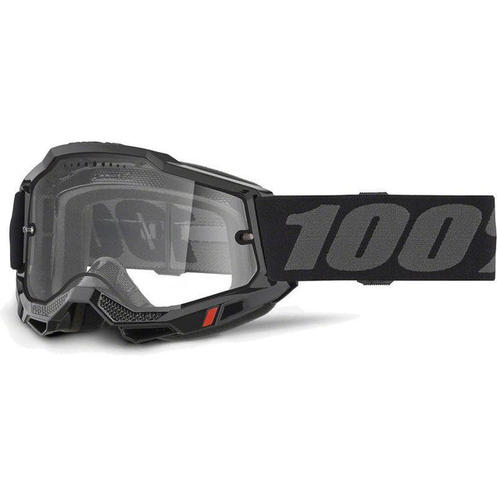 100% Accuri 2 Enduro MTB Goggles with Clear Lens for Mountain Biking and Off-Road Riding