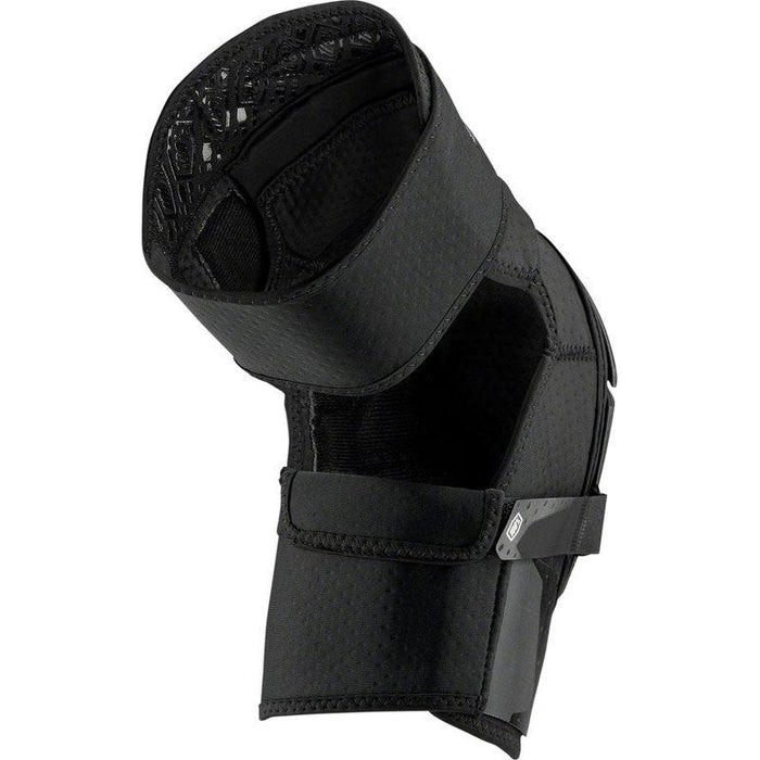 100% Fortis Knee Guards - Black Small/Medium