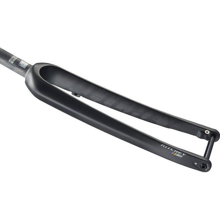 Ritchey WCS Carbon Gravel Fork 1-1/8 47mm Rake QR12 Flat Mount 2020 Model Matte Carbon Bicycle Forks