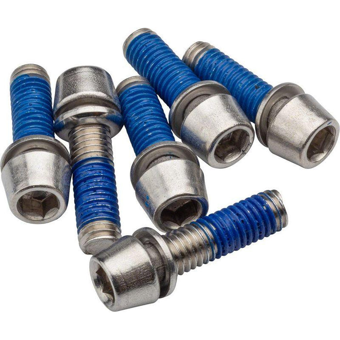 Ritchey 4-AXIS-44 Bolt Set - 6 pcs Stainless Bicycle Stems