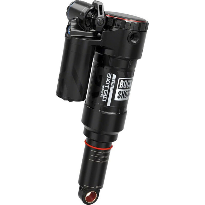 RockShox Super Deluxe Ultimate RC2T Rear Shock - 165 x 45mm LinearAir 2 Tokens Reb/Low Comp 320lb L/O Force Trunnion / Std C1