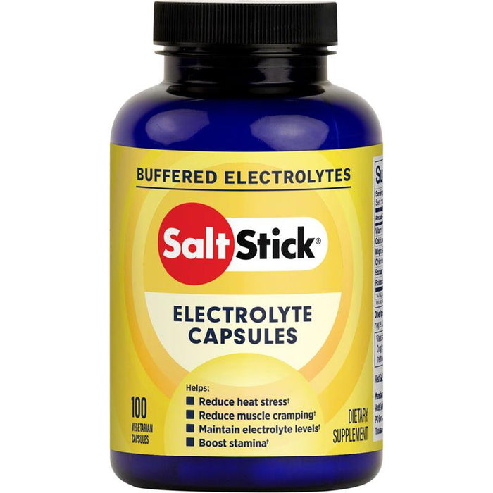SaltStick Caps 100 Capsule Bottle Bicycle Nutrition Capsules & Pills