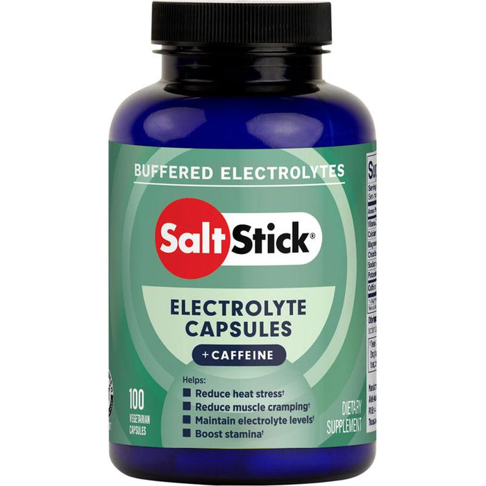 SaltStick Race Ready Caps Plus 100 Capsule Bottle Bicycle Nutrition Capsules & Pills