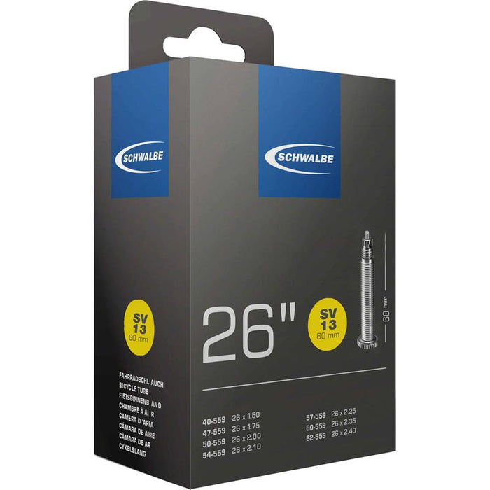 Schwalbe Standard Tube - 26 x 1.5 - 2.5 40mm Presta Valve