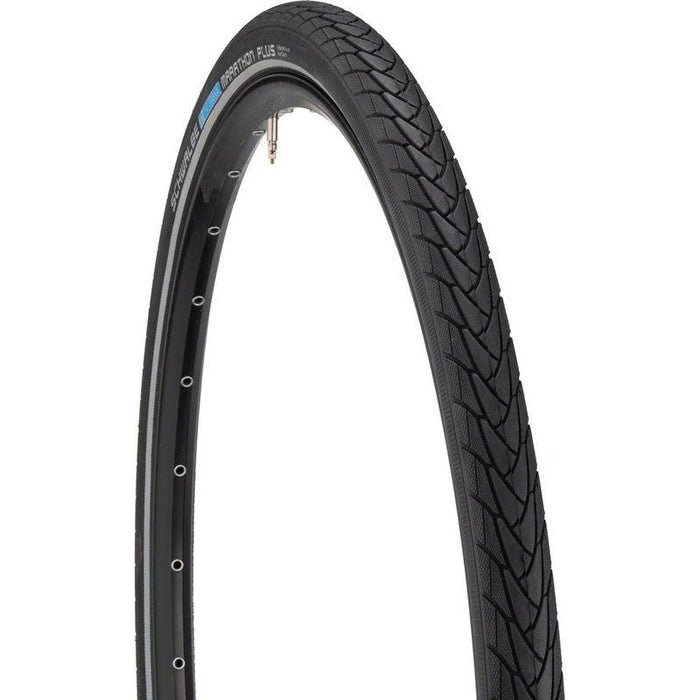 Schwalbe Marathon Plus Tire - 26 x 1 3/8 Clincher Wire Black/Reflective Performance Line