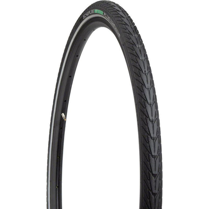 Schwalbe Energizer Plus Tire - 700 x 50 Clincher Wire Black/Reflective Performance GreenGuard Addix E50