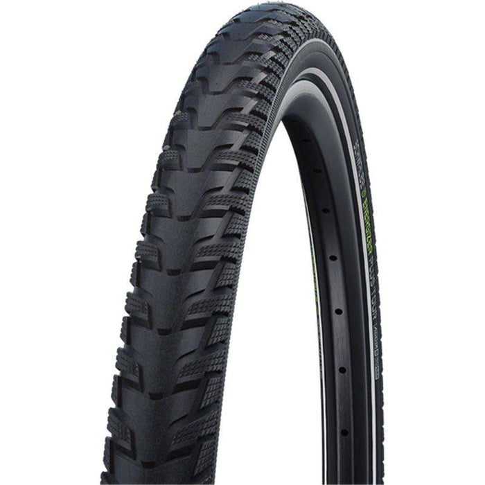 Schwalbe Energizer Plus Tour Tire - 700 x 38 Clincher Wire Black/Reflective Performance Addix E GreenGuard