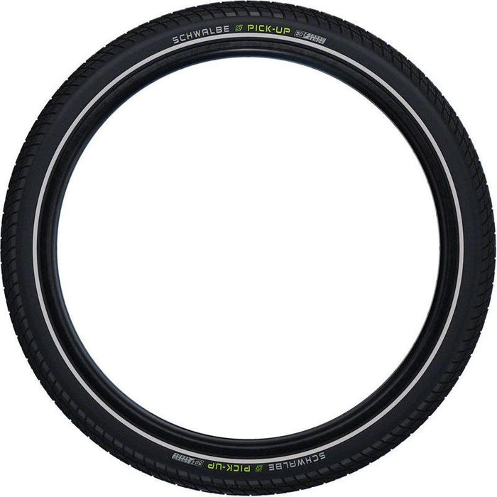Schwalbe Pick-Up Tire - 27.5 x 2.60 Clincher Wire Black/Reflective Performance Line Super Defense Addix E Twin Skin E-50