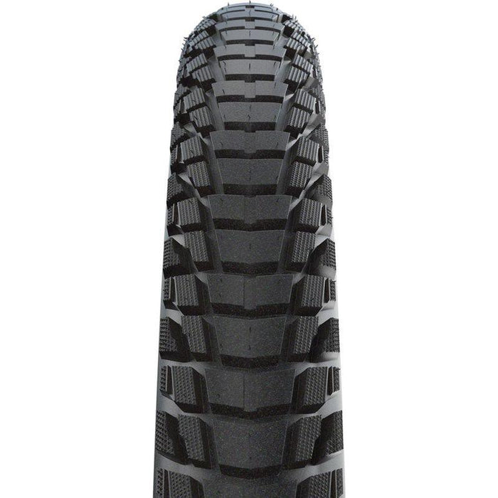 Schwalbe Marathon Plus Tour Tire - 700 x 38 Clincher Wire Black/Reflective Performance Line SmartGuard Addix E-50
