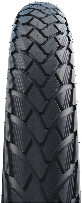 Schwalbe Green Marathon Tire - 700 x 50 Clincher Wire Black/Reflective Performance Line GreenGuard Addix