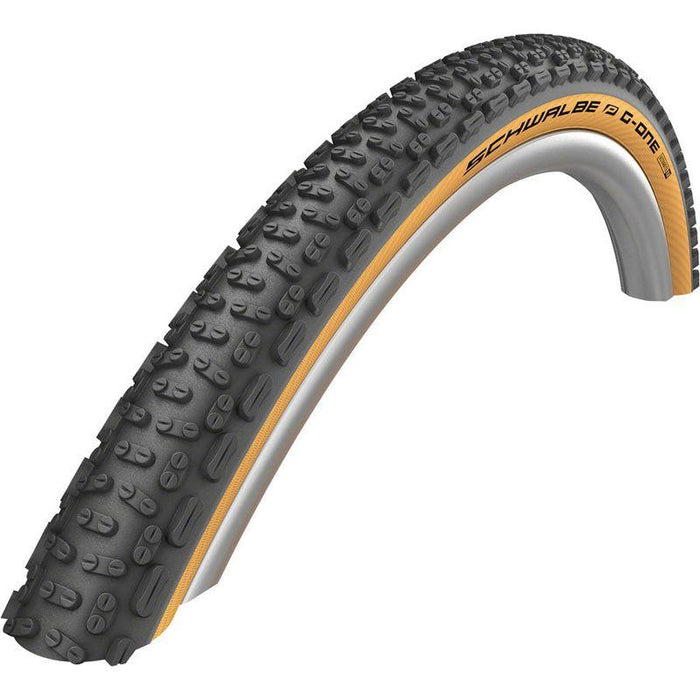 Schwalbe G-One Ultrabite Tire - 700 x 38 Tubeless Folding Classic-Skin Performance Addix