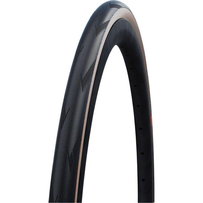 Schwalbe Pro One Tire - 700 x 32 Clincher Folding Black/Transparent Evolution Super Race Addix Race V-Guard