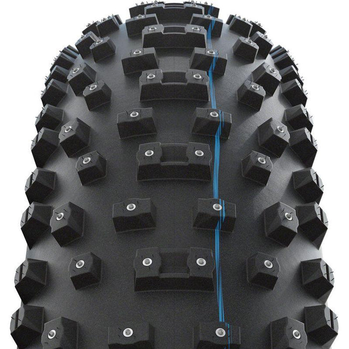 Schwalbe Al Mighty Tire - 26 x 4.8 Tubeless Folding Black Evolution Line Addix Speed Grip Super Ground E-25 Studded