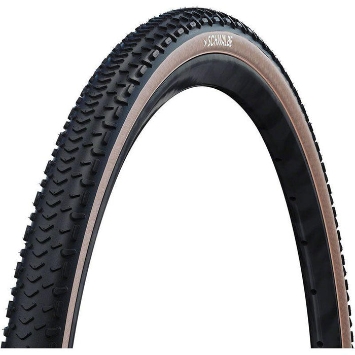 Schwalbe G-One RX Tire - 700 x 50 Tubeless Folding Black/Transparent Evolution Line Pro Addix Race