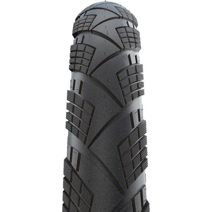Schwalbe Marathon Efficiency Tire - 700 x 35 Clincher Folding Black/Reflective Evolution Line Super Race V-Guard Addix Race E-50