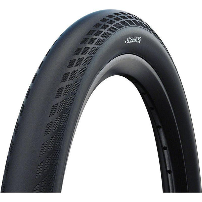 Schwalbe SX-R Tire - 20 x 1.85 Clincher Folding Black/Reflective Performance Line MID