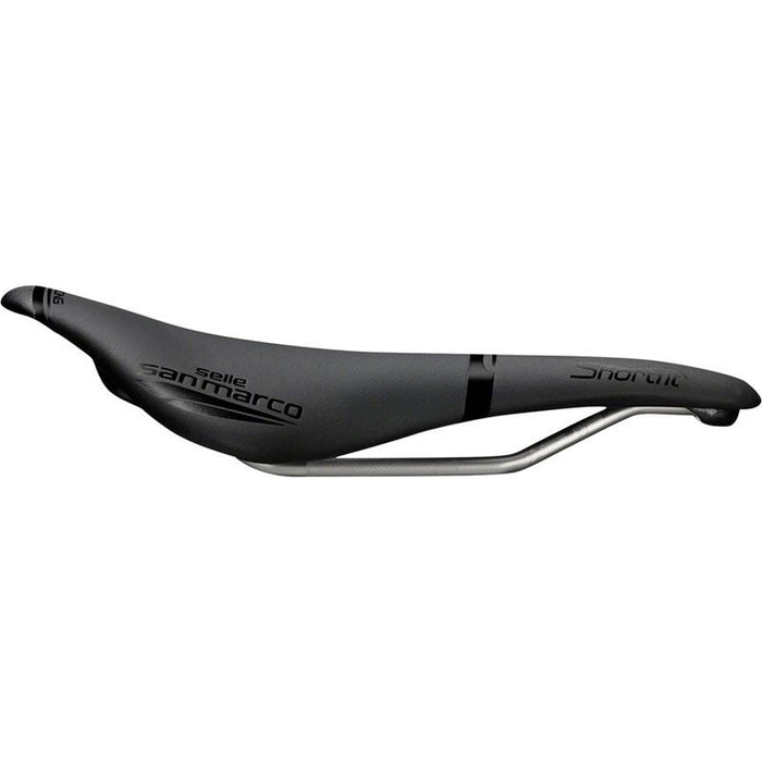 Selle San Marco Shortfit Open-Fit Racing Saddle Manganese Black Men's Superwide Bicycle Saddles