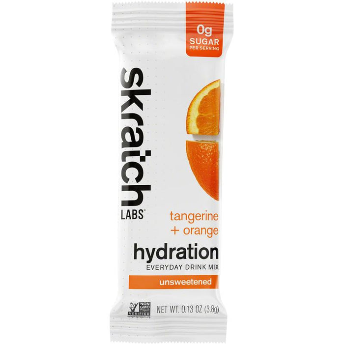 Skratch Labs Everday Drink Mix - Tangerine Orange Single Serving 15-Pack