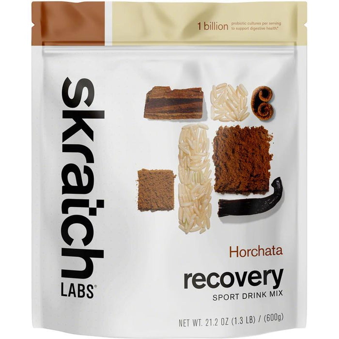 Skratch Labs Recovery Sport Drink Mix - Horchata 12-Serving Resealable Pouch