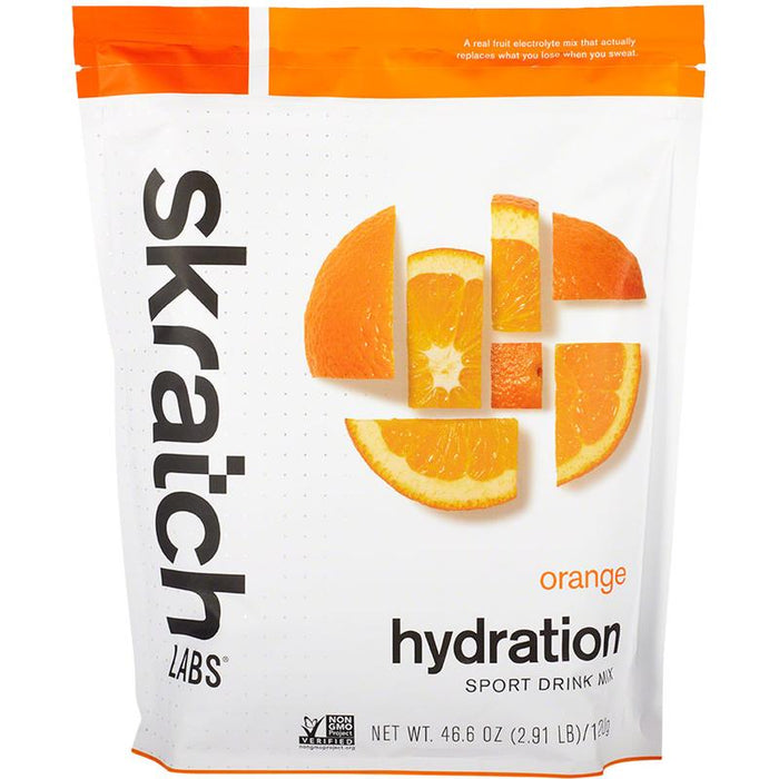 Skratch Labs Hydration Sport Drink Mix - Orange 60-Serving Resealable Pouch