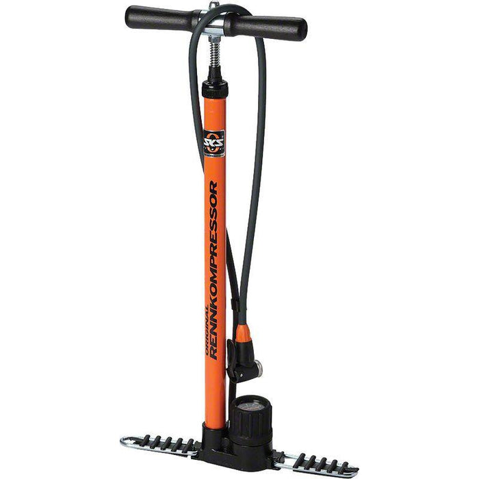 SKS Rennkompressor Floor Pump - Orange