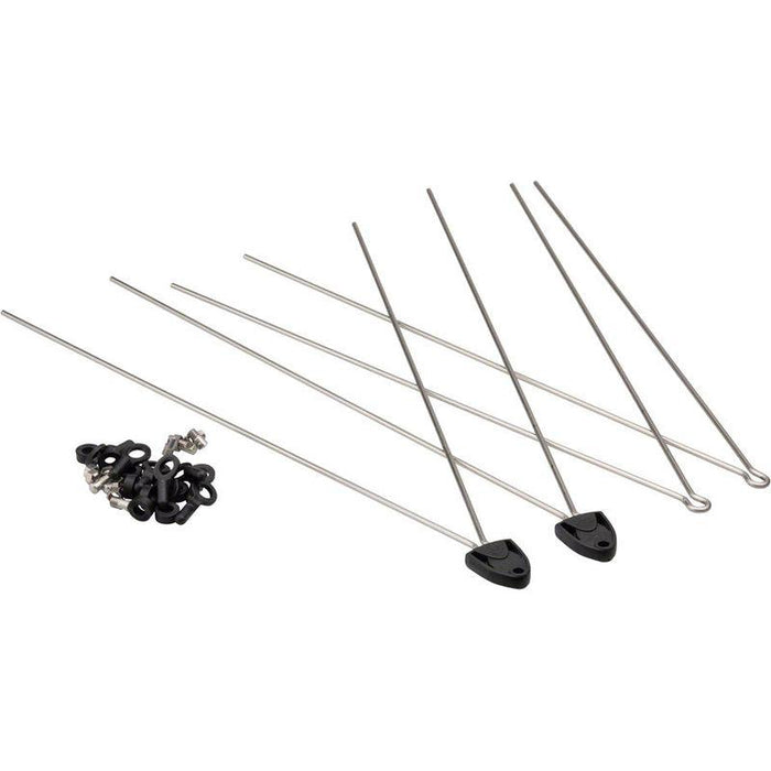 SKS V-Brace 380mm Fender Stay Set with Drawbolts Front and Rear