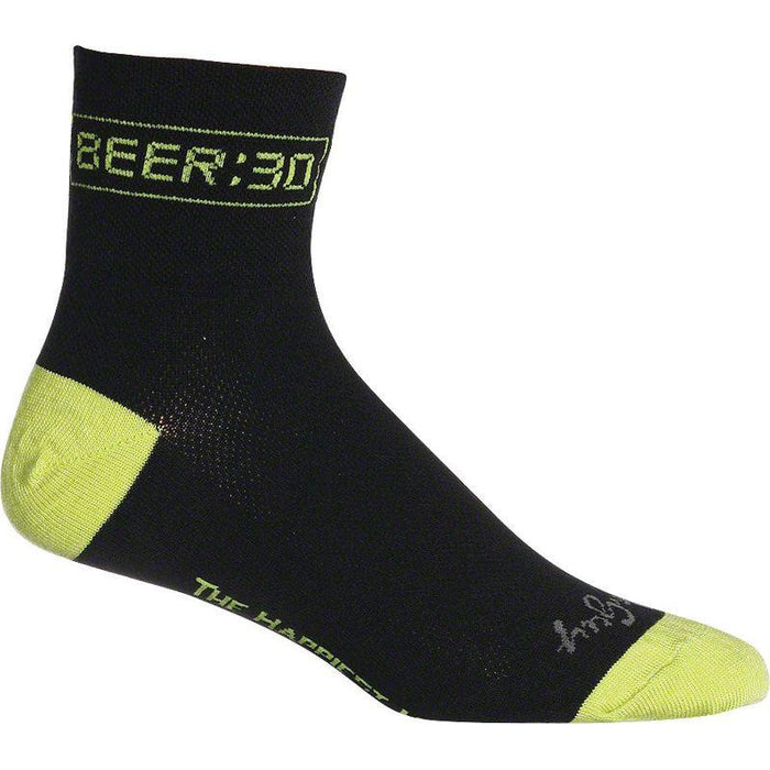 SockGuy Classic Beer:30 Socks - 3 Black Large/X-Large