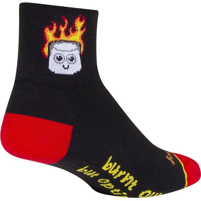 SockGuy Classic Burnt Out Socks - 3 Small/Medium