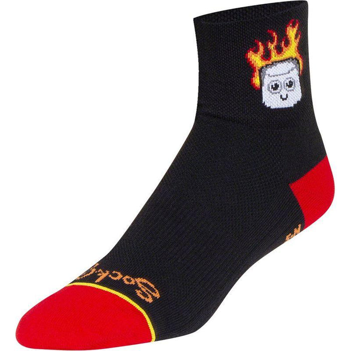 SockGuy Classic Burnt Out Socks - 3 Large/X-Large