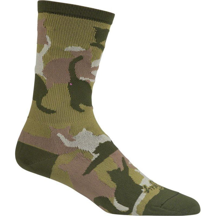 SockGuy Crew Catmo Socks - 5 Green Large/X-Large